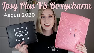 Ipsy Glam Bag Plus VS Boxycharm | August 2020