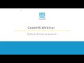 CodeHS Webinar: Intro to Computer Science in Python 3