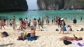 LEONARDO DICAPRIO'S MAYA BEACH Ko Phi Phi Island & Khai Island Tour 4K RAW iPhone Footage