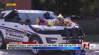 Community mourns loss of Knightdale police officer