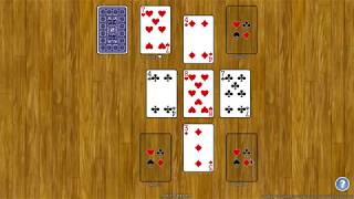 Four Seasons (aka Vanishing Cross) Solitaire - How to Play