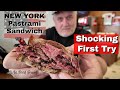 My First Ever Pastrami Sandwich in NEW YORK