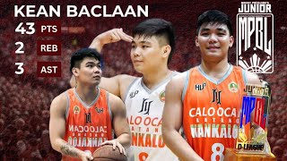 KEAN BACLAAN 43 PTS VS SAN JUAN KNIGHTS