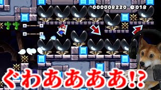 ギリギリを攻めまくる鬼畜スピードラン!【マリオメーカー2 Super Mario Maker 2 DOG】