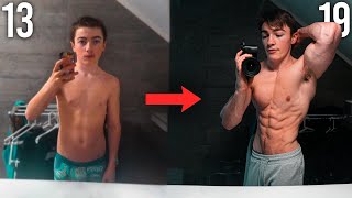 13-19 Teenage Body Transformation From Skinny To Muscular