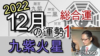 12月の運勢(総合)【九紫火星】2022年 九星 タロット 占い