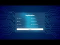 Registration Form in HTML & CSS