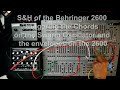 swarm oscillator and behringer 2600 semi modular synth sonic powerhouse