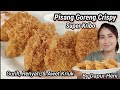 Pisang Crispy Super Kribo, Renyah, Manisnya Pas, Gurih, dan Awet Kriuk, Bisa Untuk Ide Jualan