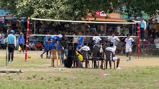 Volleyball Match In Damauli.