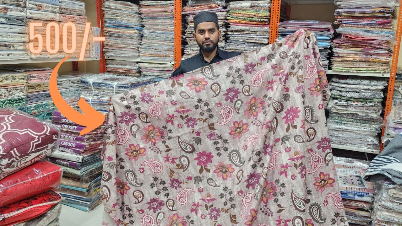 Pure Decor Luxury Bedding 100 Pure Cotton King Size Bedsheet With 2