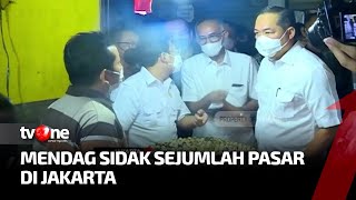 Sidak Pasar Tradisional, Mendag Pastikan Harga Dan Stok Bahan Pangan Aman | Kabar Pasar tvOne