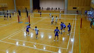 第24回 熊本県一般6人制バレーボール優勝大会 1回戦 熊本Virex vs 熊本大学 1セット目🏐