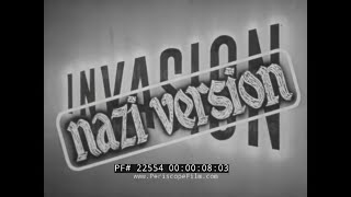 GERMAN VERSION OF THE D-DAY INVASION  FILM MADE BY O.S.S. IN WWII  22554