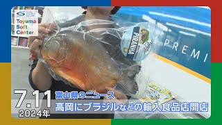 高岡に外国人向けの輸入食品店がオープン【2024.7.11 富山県のニュース】