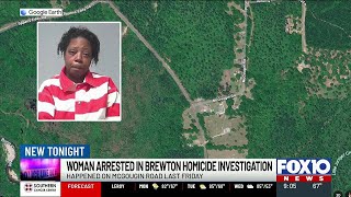 Woman arrested in connection to Brewton homicide, ECSO says