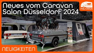 Caravan Salon Düsseldorf 2024: New tent trailers & accessory highlights