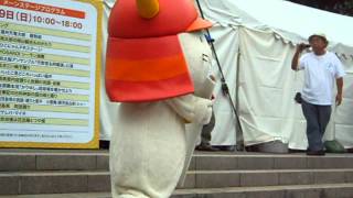 名古屋・県人会祭り２０１２・ひこにゃんステージ（彦根をPR）