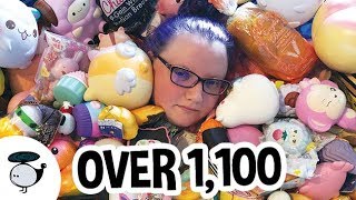 BIGGEST SQUISHY COLLECTION - OVER 1100 SQUISHIES