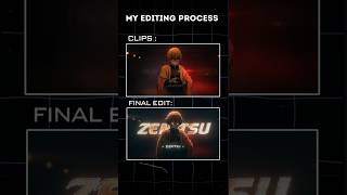 My Editing Process Aftereffects Editing Demonslayer Anime Zenitsu