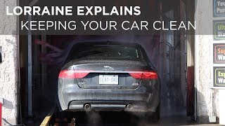 Lorraine Explains | Keeping Your Car Clean | Driving.ca