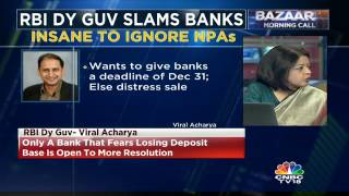 Editor's Take On RBI Deputy Governor's Statements