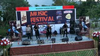 Mizo girl sings 'I want to break free' at Music festival in Mizoram