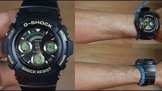 CASIO G-SHOCK AW-591GBX-1A9 BLACK GOLD - UNBOXING