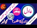 Adil Name Meaning in Urdu and Lucky Number | Islamic Baby Name | A Urdu News