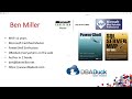PowerShell for the DBA. Where do I start? by Ben Miller