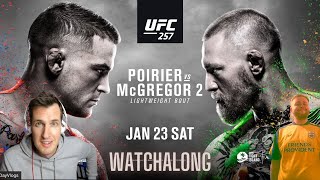Poirier vs McGregor 2 LIVE WATCHALONG UFC 257 w/ Mike & Jack from MatchDayVlogs