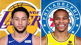 Ben Simmons And Russell Westbrook Trade! - NBA Trade Rumors