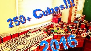 End of 2015 Cube Collection 250+ Cubes!!!!