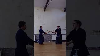 I think this might be my favourite waza in the Kendo Kata. What's yours? #kendo #kata