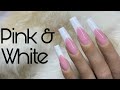 Beginner Nail Tech : French Nail Tutorial | Pink & White