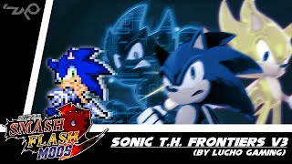 SSF2 Mods Showcase: Sonic (Frontiers ver.) v3 [FINAL UPDATE] (by @luchogaming1724)