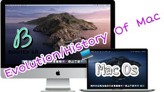 History/Evolution Of Mac Os |with Screen | #bootex |1999 To 2020 |Information Technology |IT Free Ed