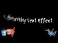 Text to smoke css animation | Cool css effects 2018 | css animation tutorial