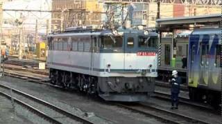 EF65-1074 八王子駅