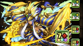 [多色で全属性カンスト]　魔改造されたラーが高すぎる(倍率)　パズドラ