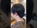 爽やかツーブロック刈上げmix丸みマッシュショート×黒髪男子【一宮市美容院free】