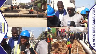 Lancement des travaux du point bas derrière la Mairie de Ndiareme limamoulaye