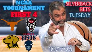 College Basketball Picks Tuesday 3/17/26 | Texas vs NC State | UMBC vs Howard
