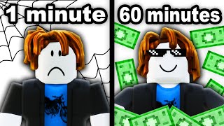 How Much Robux Can You Make in 1 HOUR?