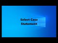 How to Use Select Case Statement In VB.Net