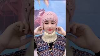 Stay Cozy, Look Cute: Your Dual-Use Hat and Neck Warmer!#shorts #viralvideo #trending #shortvideo