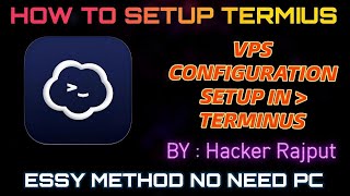 How To VPS Configuration In Termius | Easy Steps Open Terminal | #SHARPSHOOTERLITE.COM