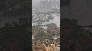 Tropical Storm Hilary Creates Optical Illusion at Dodger Stadium