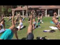 White Party Palm Springs Morning Yoga