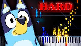Bluey Theme Tune - Piano Tutorial